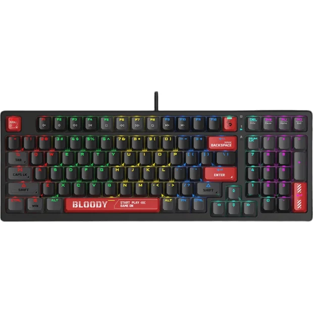 Клавиатура A4Tech Bloody S98 Red (Bloody BLMS Red Plus)